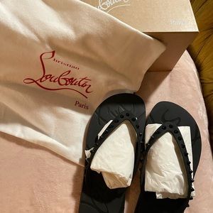 The Loubi Flip Flops